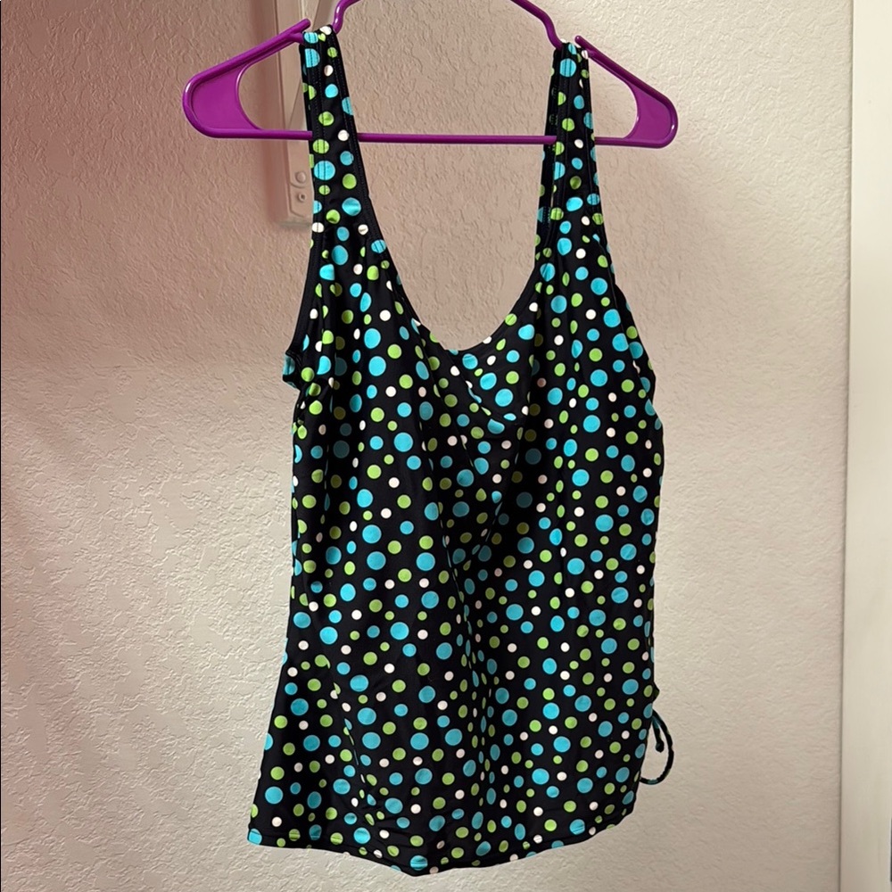 Polka Dot Women's Bikini Top